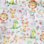 Tela algodón animales bebé. Ref 586