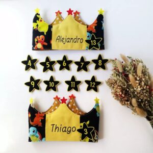 Cristina y Alejandra. Corona personalizada.