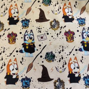 Tela algodón Bluey Potter.Ref 705