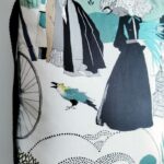 Cristina y Alejandra. Tote Mochila blanca1. Alexander Henry