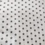 Tela algodón estrella gris. Ref 761