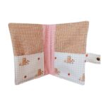 Conjunto Porta documentos y Portatoallitas ositos