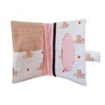 Conjunto Porta documentos y Portatoallitas ositos