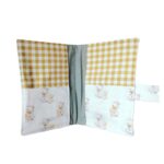 Conjunto Porta documentos y Portatoallitas patitos