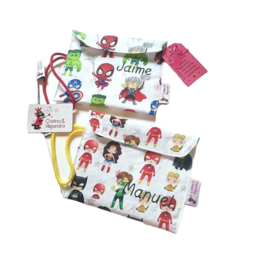 Cristina y Alejandra. Snack bag