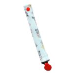 Cristina y Alejandra. Porta Chupete animales bosque