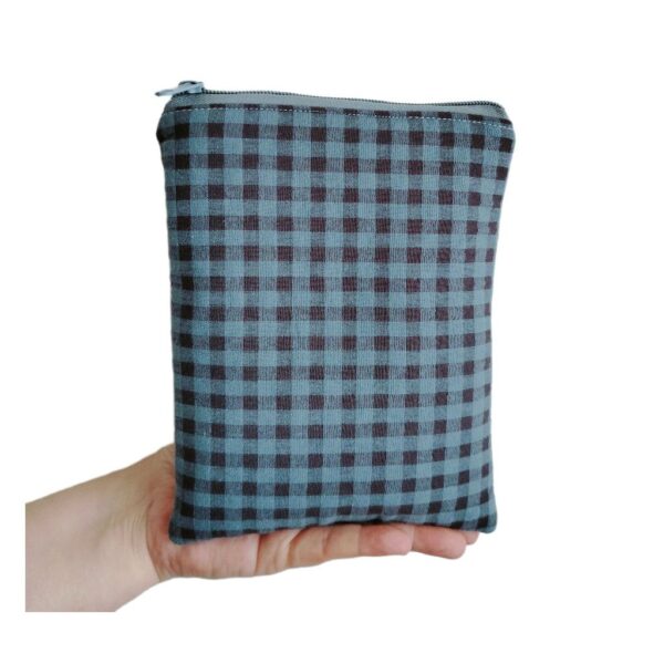 Funda Kindle vichy gris