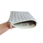 Funda Kindle vichy gris