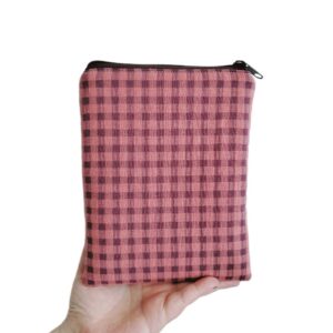 Funda Kindle vichy marron