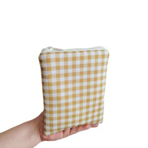 Funda Kindle vichy mostaza