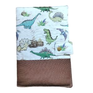 Porta documentos y toallitas dinos