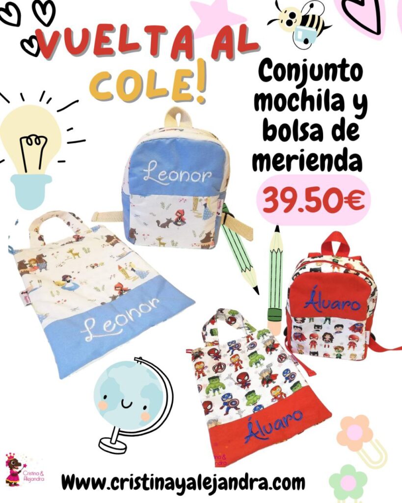Pack Baby y bolsa de merienda