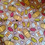 Tela algodón Booktoker otoño. Ref 783