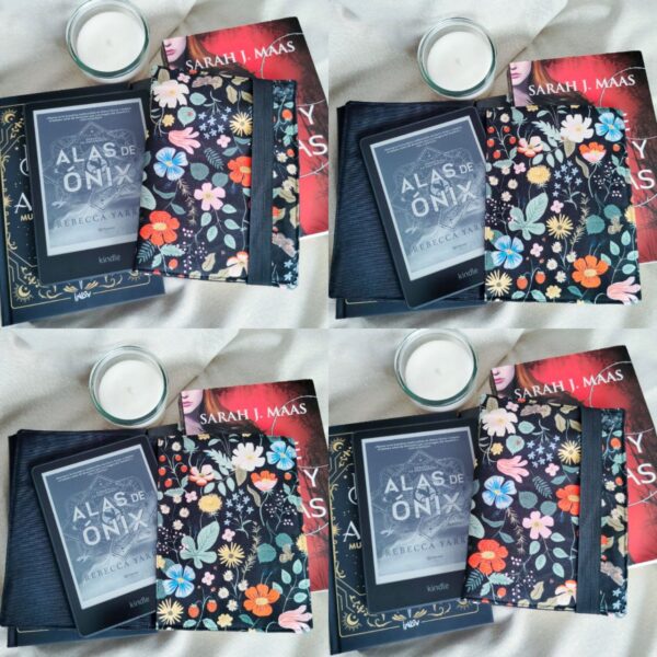 Cristina y Alejandra. Funda de Kindle con bolsillo
