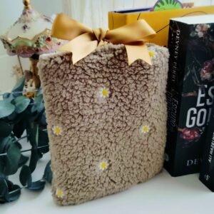 Funda Kindle pelo margaritas beig