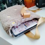 Funda Kindle pelo margaritas beig