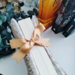 Funda libro solapas margaritas beig