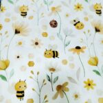 Tela algodón abejas. Ref. 785